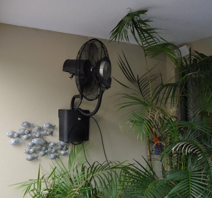 Benefits of Wall-Mount Misting Fans